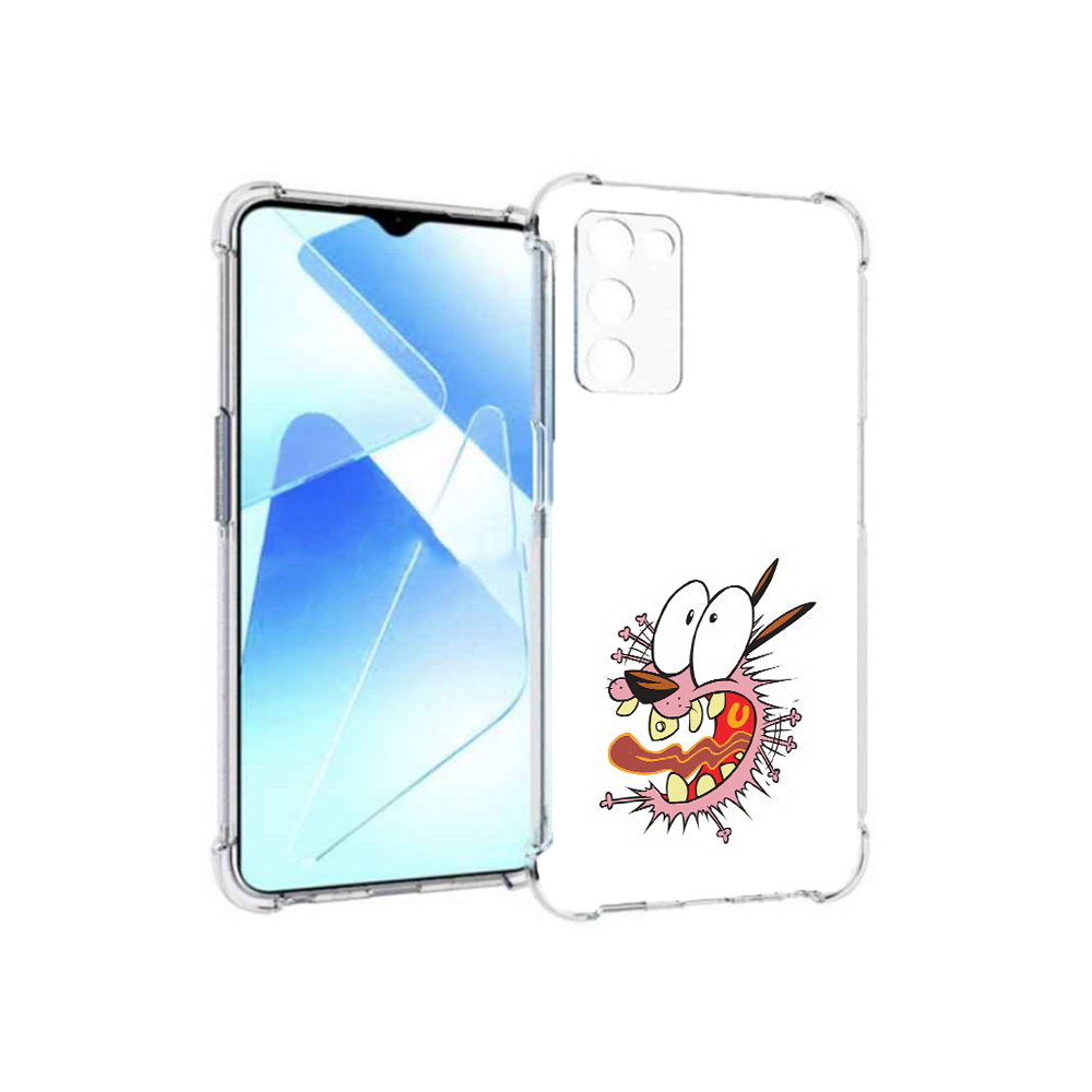 

Чехол MyPads Tocco для Infinix Zero X Pro испуганный бобик, Прозрачный, Tocco