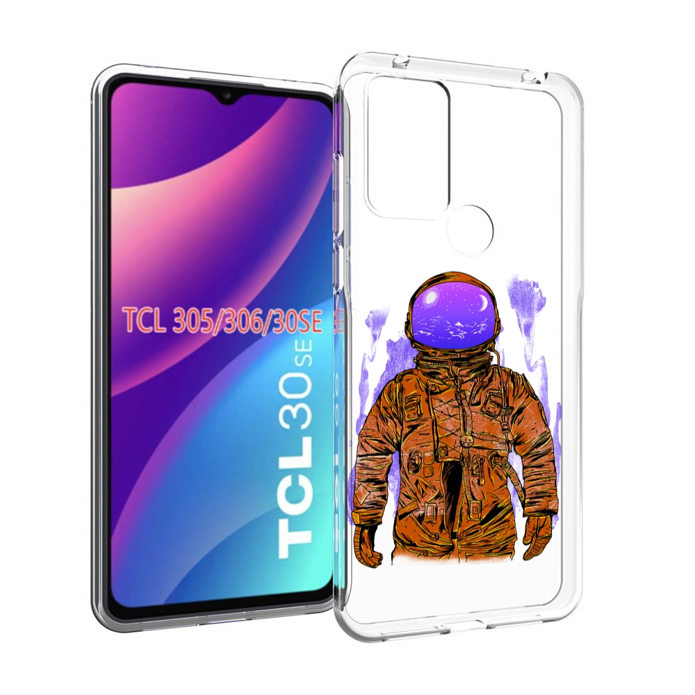 

Чехол MyPads нарисованный мужчина в скафандре для TCL 30SE/305/306/30E, Tocco