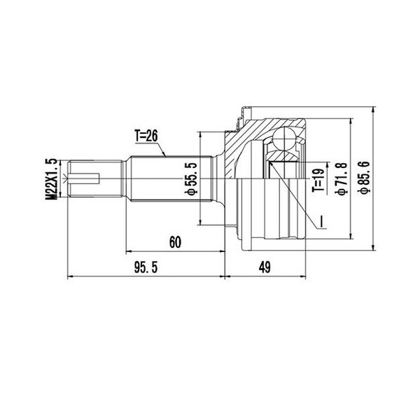 

Шрус Наружный Zikmar z87057r