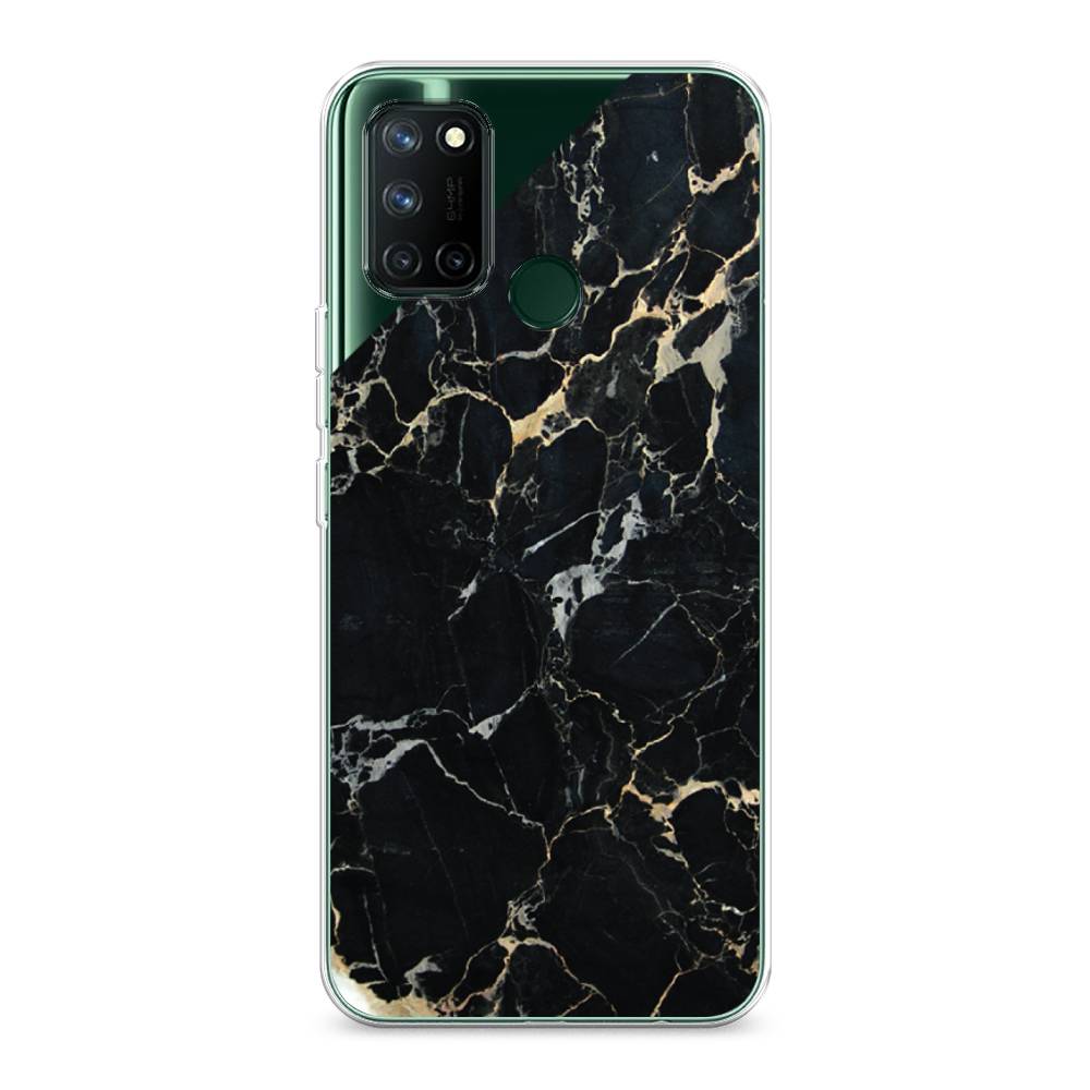

Чехол Awog на Realme 7i "Черный мрамор уголок", Разноцветный, 253950-3