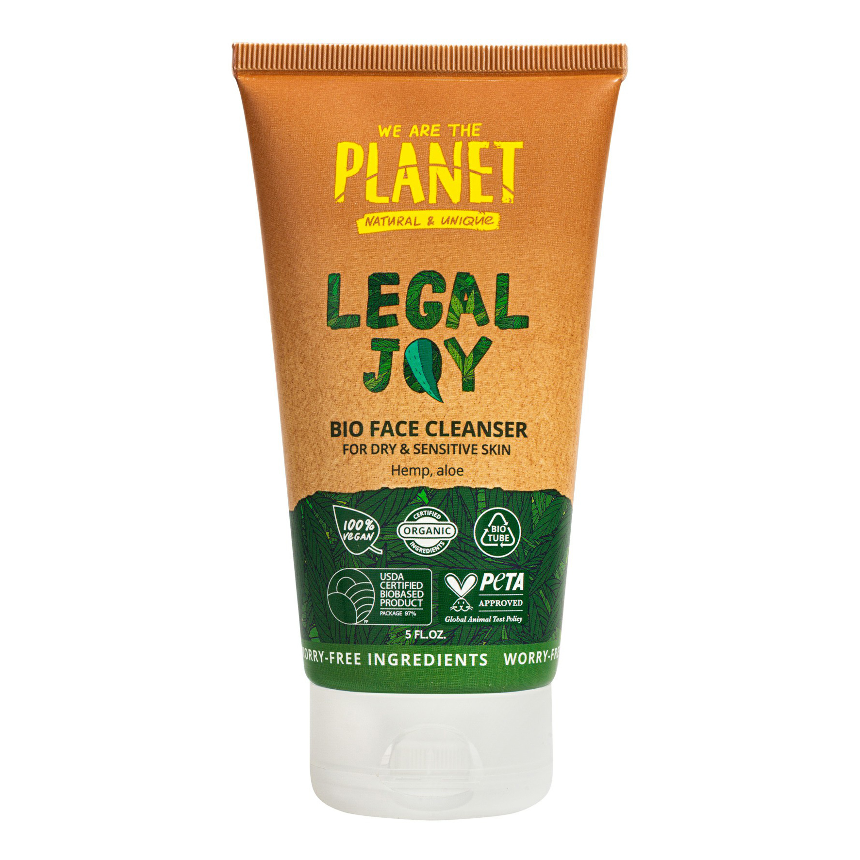 Гель для умывания We are the planet Legal Joy для сухой и чувствительной кожи 150 мл  - Купить