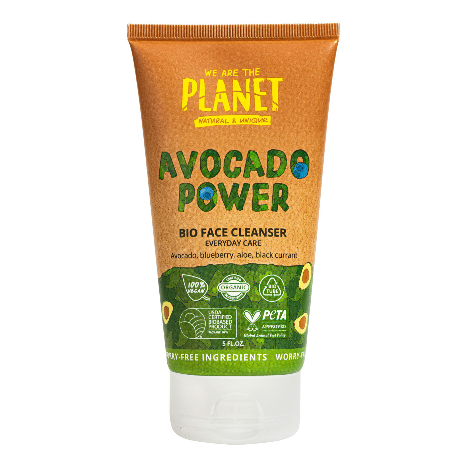 Гель для умывания We are the Planet Avocado Power ежедневный уход 150 мл we are the planet шампунь для объема и силы avocado power 200