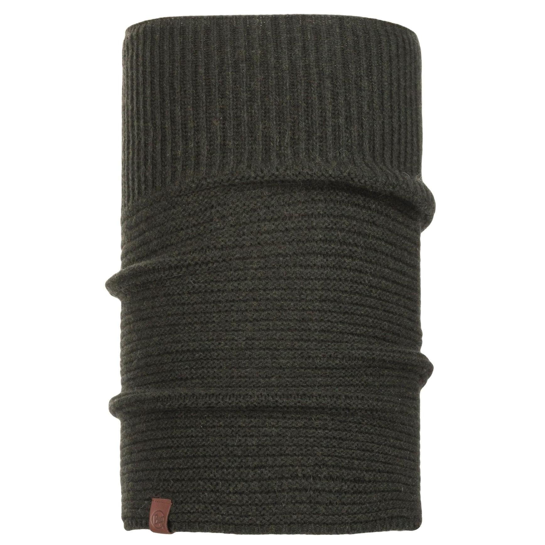 фото Шарф-труба buff knitted neckwarmer comfort biorn, military, one size