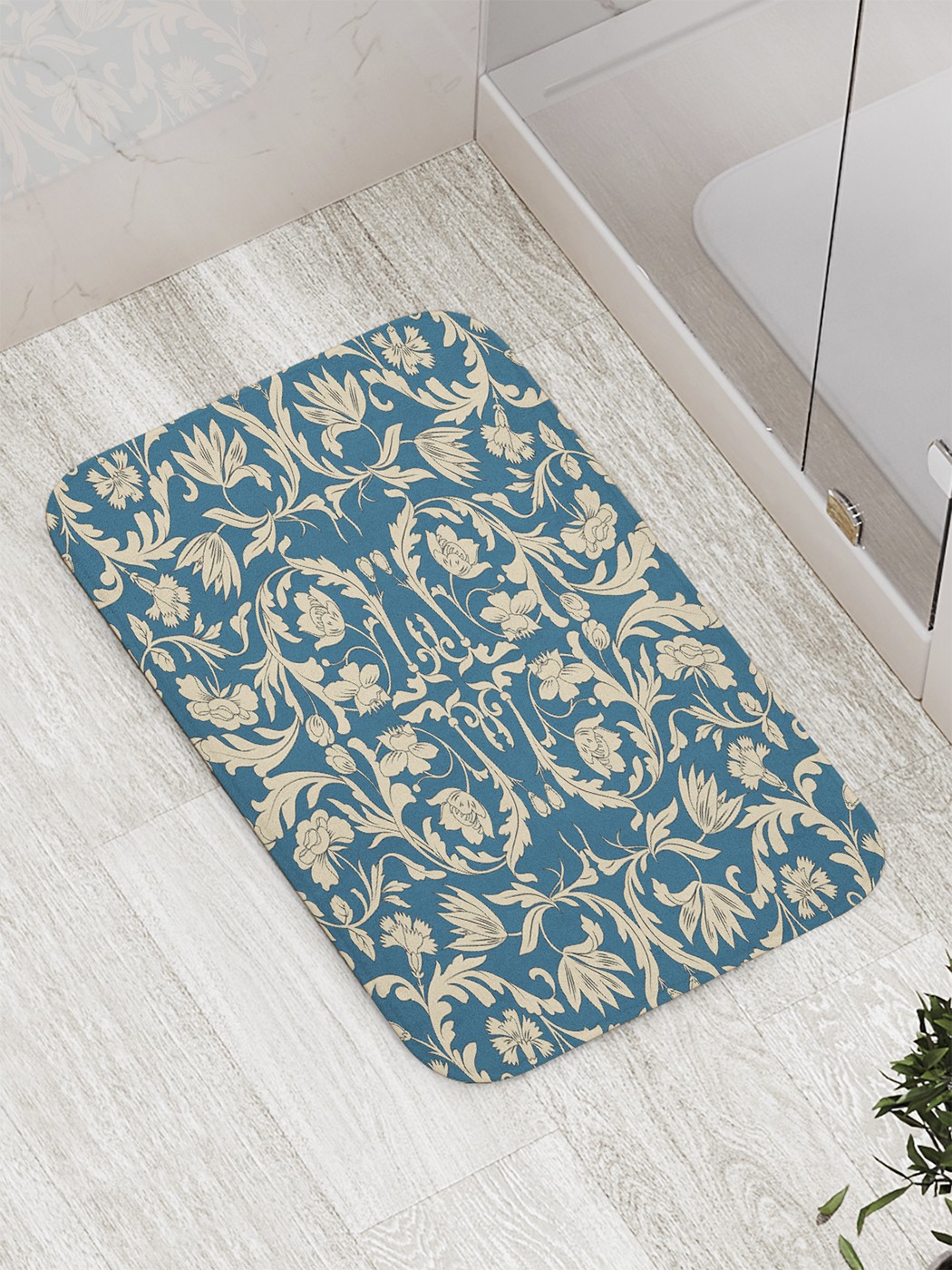 

Коврик противоскользящий для ванной, сауны, бассейна, 77х52 см bath_60803 JoyArty
