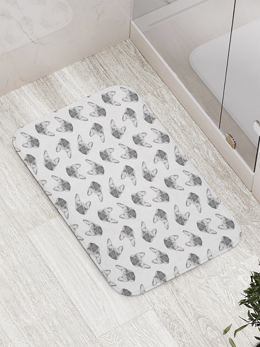 

Коврик противоскользящий для ванной, сауны, бассейна, 77х52 см bath_60790 JoyArty