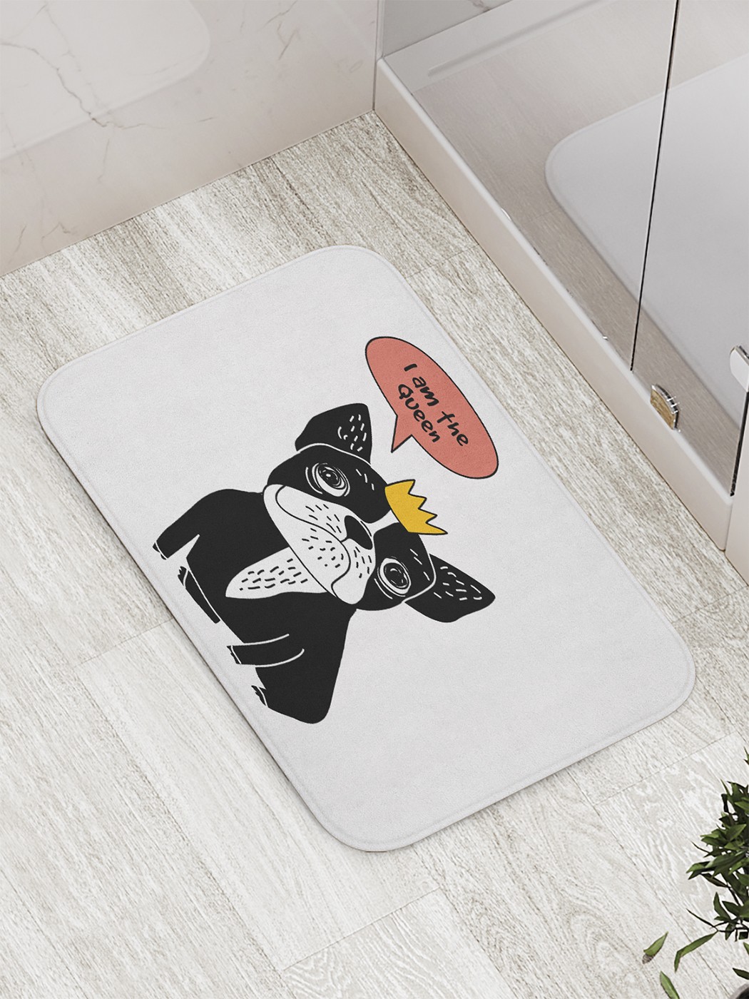 

Коврик противоскользящий для ванной, сауны, бассейна, 77х52 см bath_60782 JoyArty