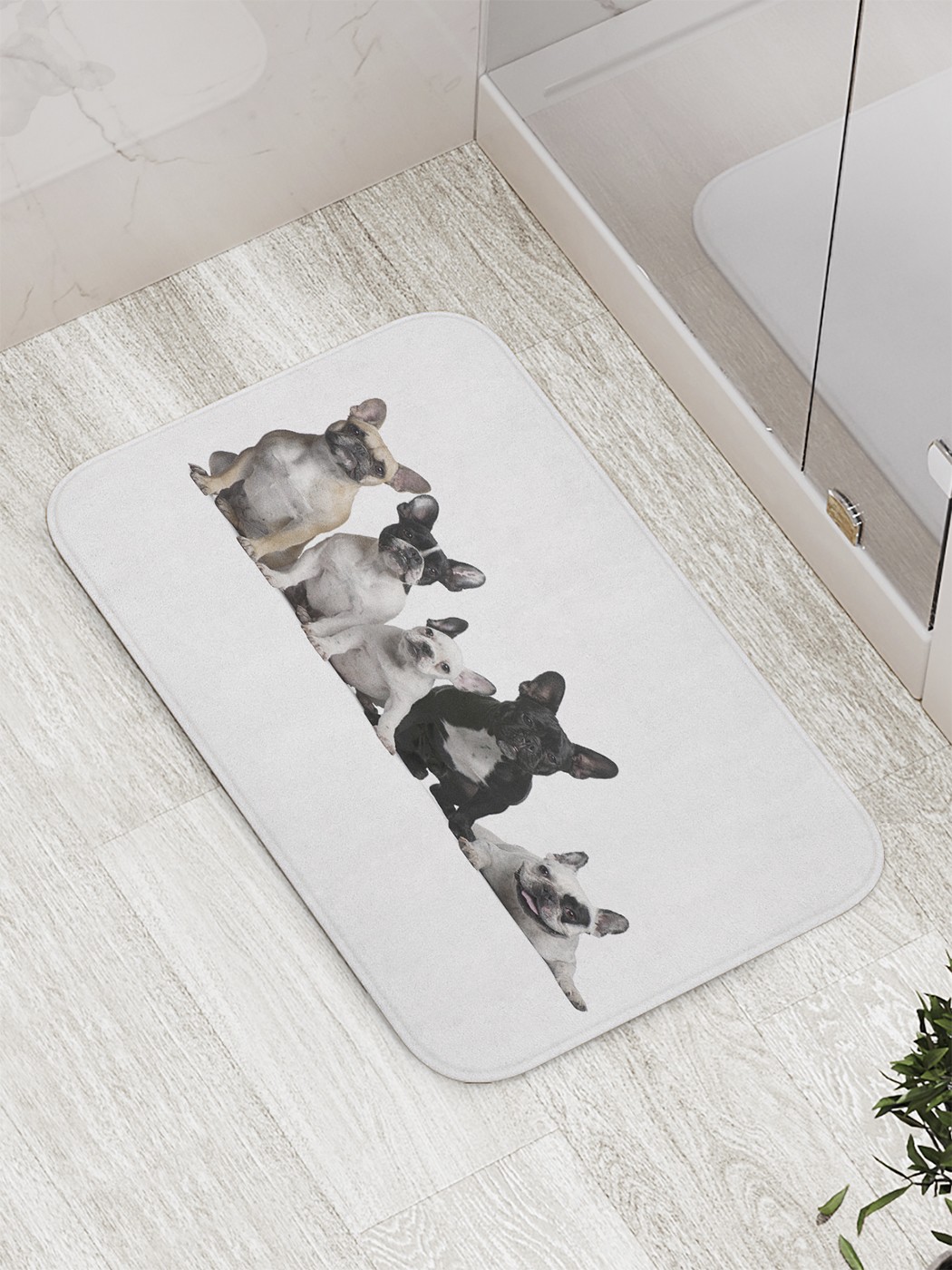 

Коврик противоскользящий для ванной, сауны, бассейна, 77х52 см bath_60778 JoyArty