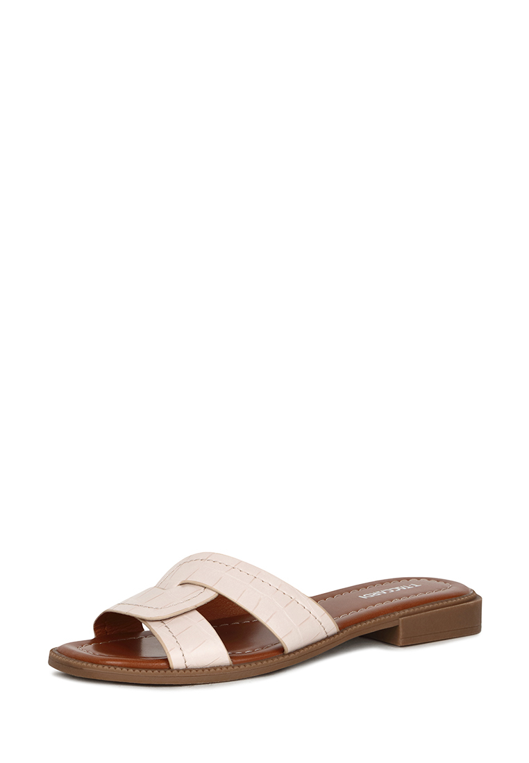 

Сабо женские T.Taccardi WHT21SS-163 бежевые 37 RU, Бежевый, WHT21SS-163