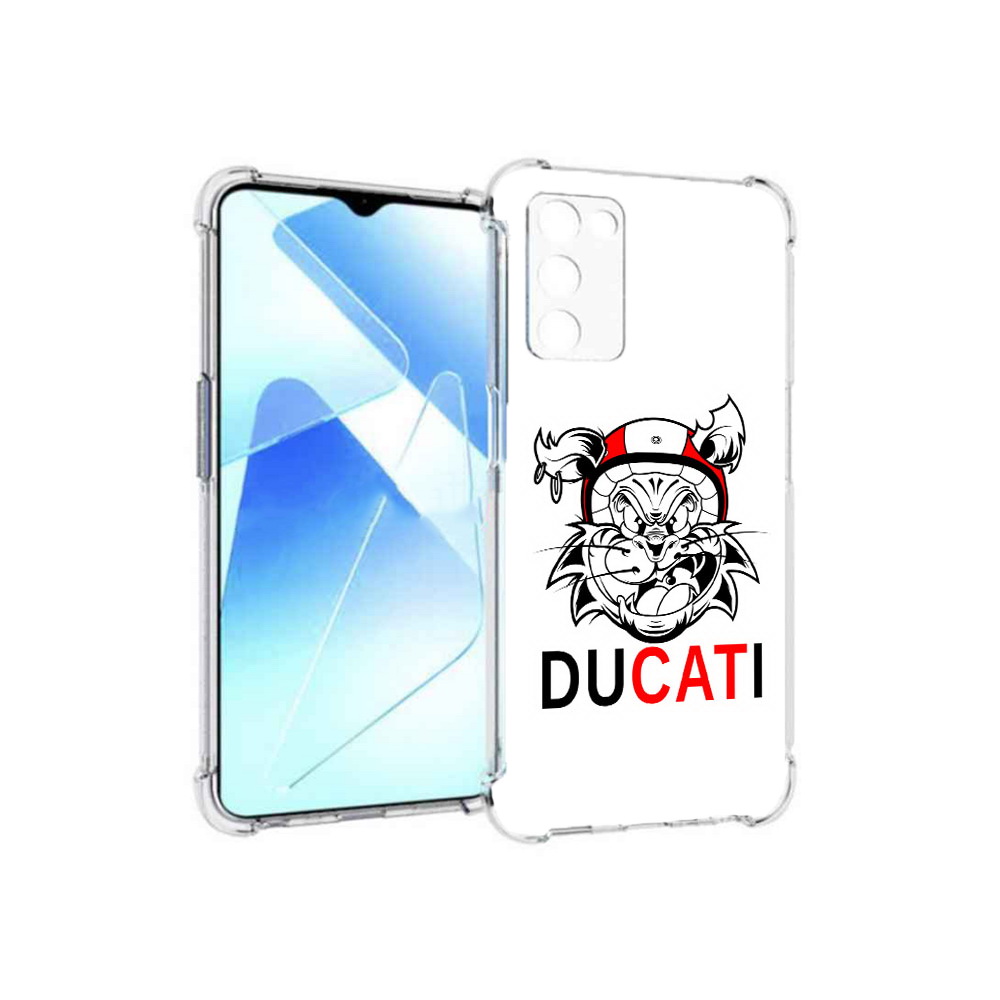 

Чехол MyPads Tocco для Infinix Zero X Pro дукати, Прозрачный, Tocco