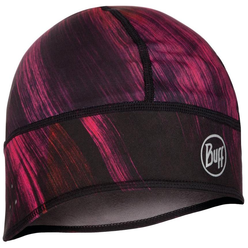 фото Шапка-бини женская buff windproof & tech fleece hat solar wind pink, one size