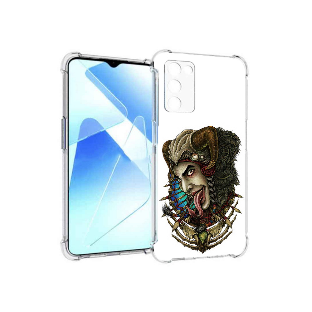 

Чехол MyPads Tocco для Infinix Zero X Pro длинный язык, Прозрачный, Tocco