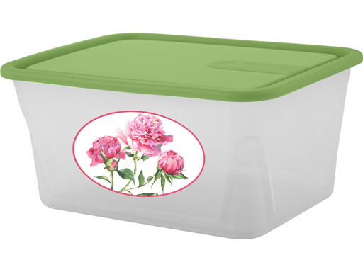

Контейнер для продуктов Sugar&Spice Honey 0,9л Пионы
