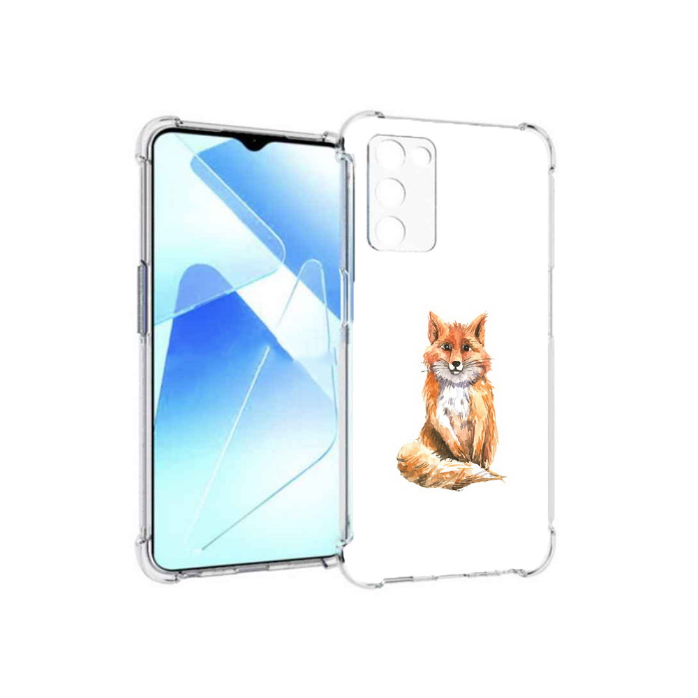 

Чехол MyPads Tocco для Infinix Zero X Pro детская лиса, Прозрачный, Tocco