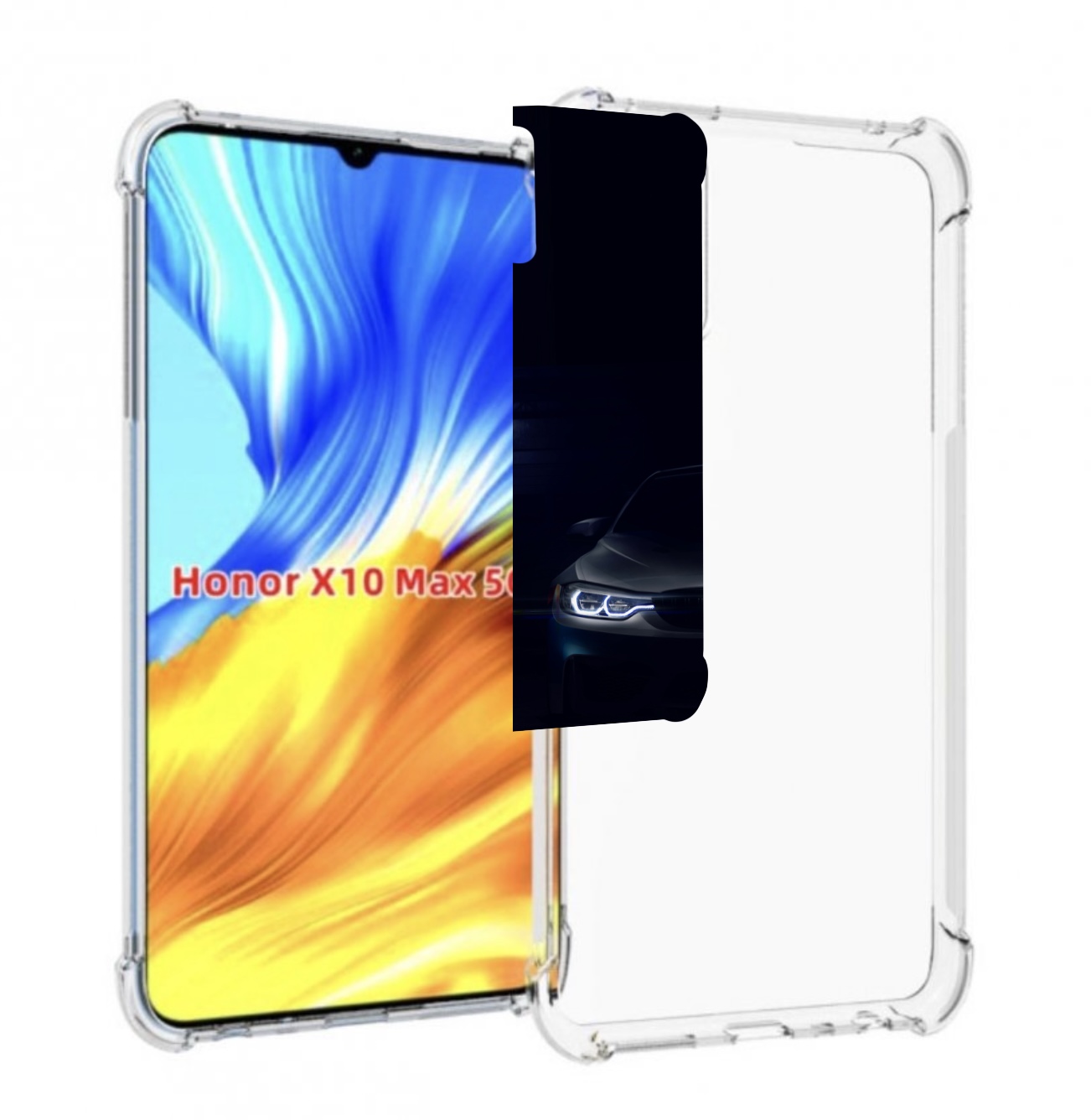 

Чехол Mypads Bmw 1 Мужской Для Honor X10 Max, Прозрачный, Tocco