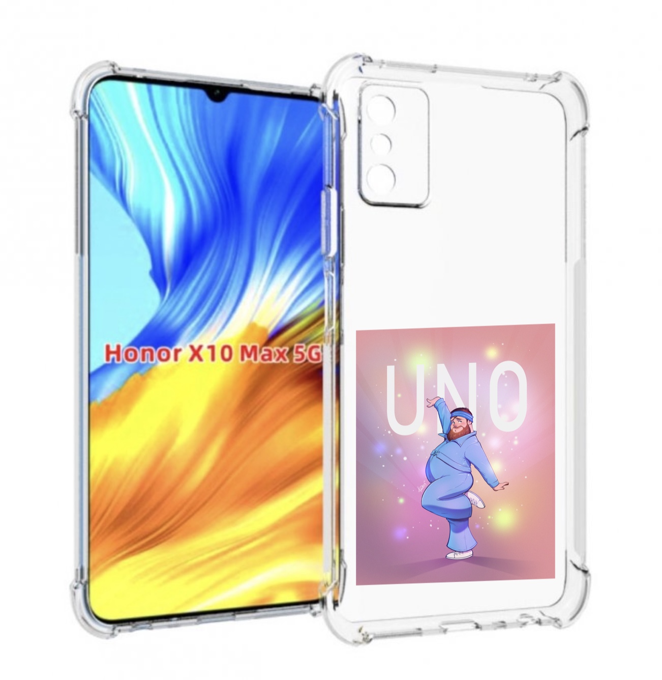 

Чехол MyPads UNO-танцор для Honor X10 Max, Прозрачный, Tocco