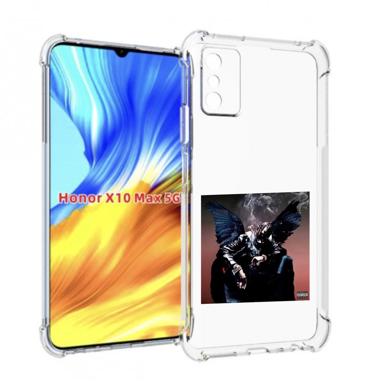 

Чехол MyPads Travis Scott - Birds In The Trap Sing McKnight для Honor X10 Max, Прозрачный, Tocco