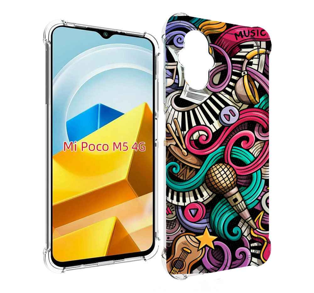 

Чехол MyPads Tocco для Xiaomi M5 любимая-музыка, Прозрачный, Tocco