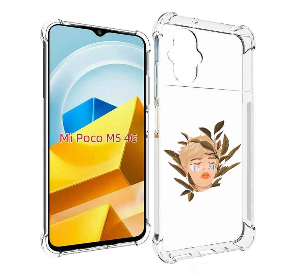 

Чехол MyPads Tocco для Xiaomi M5 лицо-с-патчами, Прозрачный, Tocco