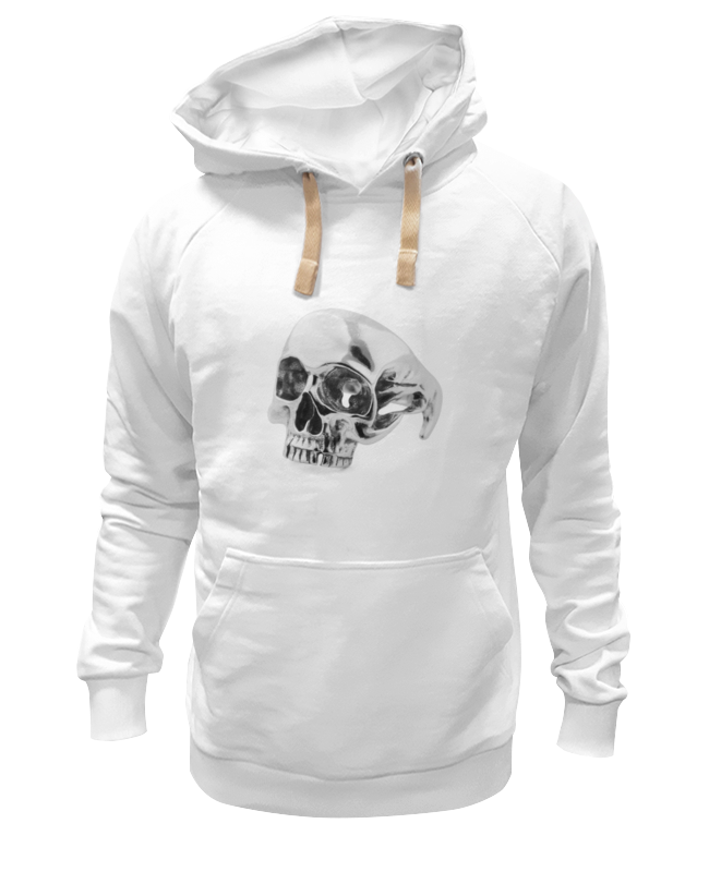

Худи унисекс Printio Skull - 24 белое S, Белый, Skull - 24