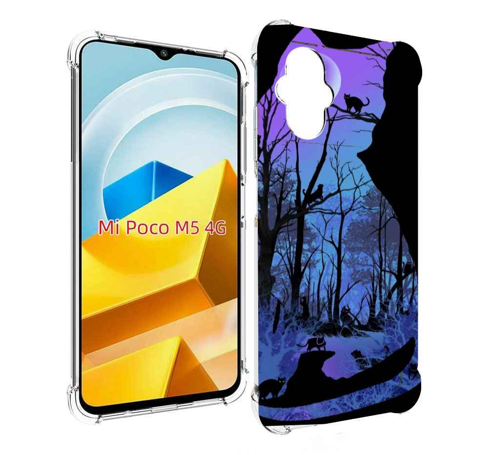 

Чехол MyPads Tocco для Xiaomi M5 лес внутри кота, Прозрачный, Tocco