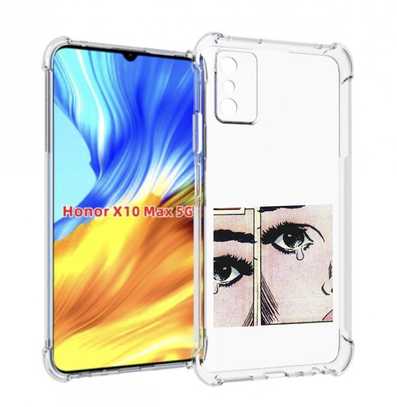 

Чехол Mypads Suicideboys - Radical Suicide Для Honor X10 Max, Прозрачный, Tocco