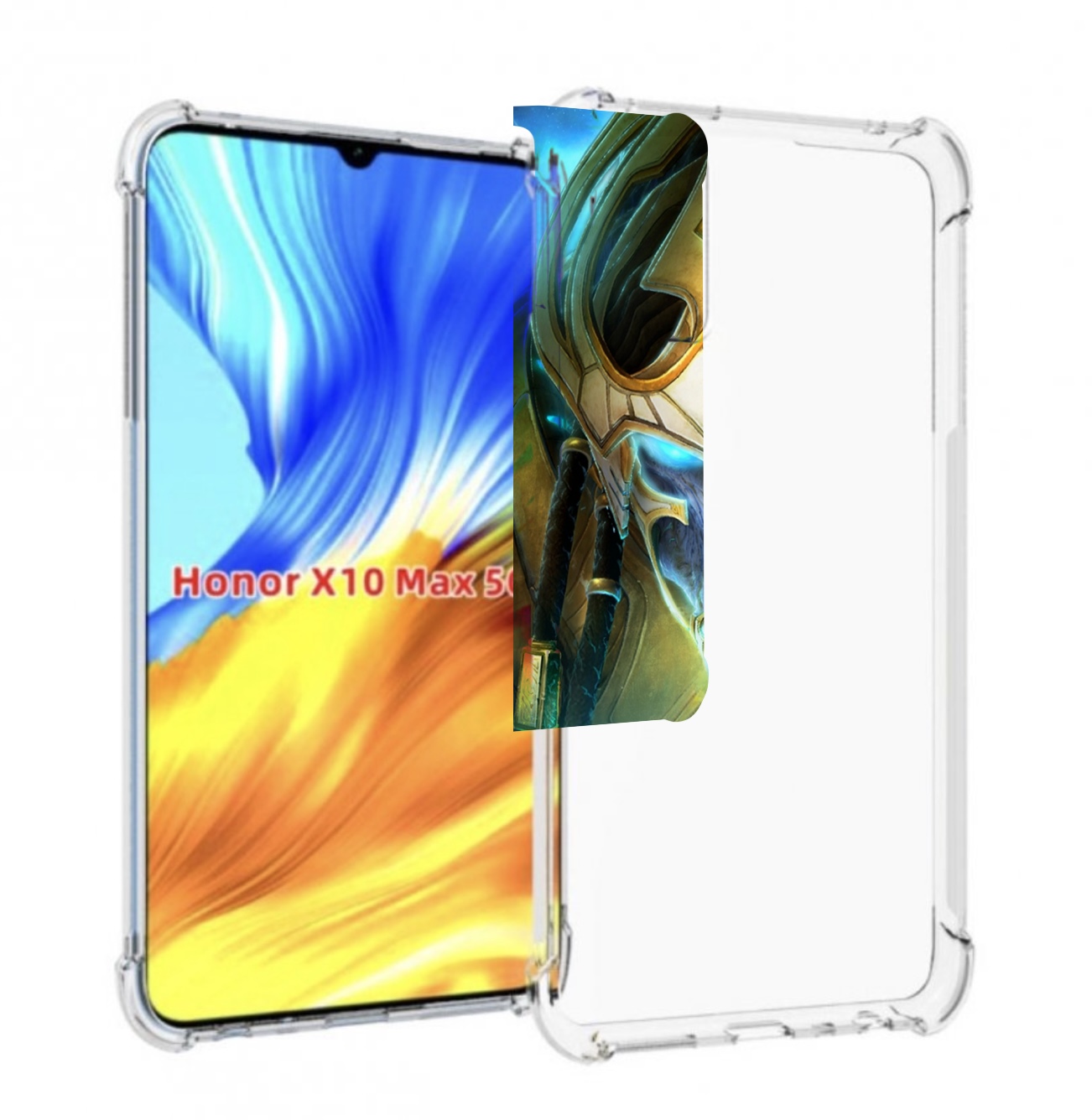 

Чехол Mypads Starcraft Ii Legacy Of The Void Для Honor X10 Max, Прозрачный, Tocco