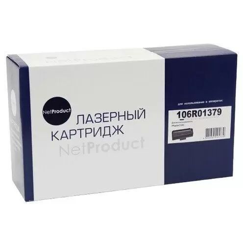 

Картридж для лазерного принтера NetProduct 106R01379 () черный, совместимый, 106R01379