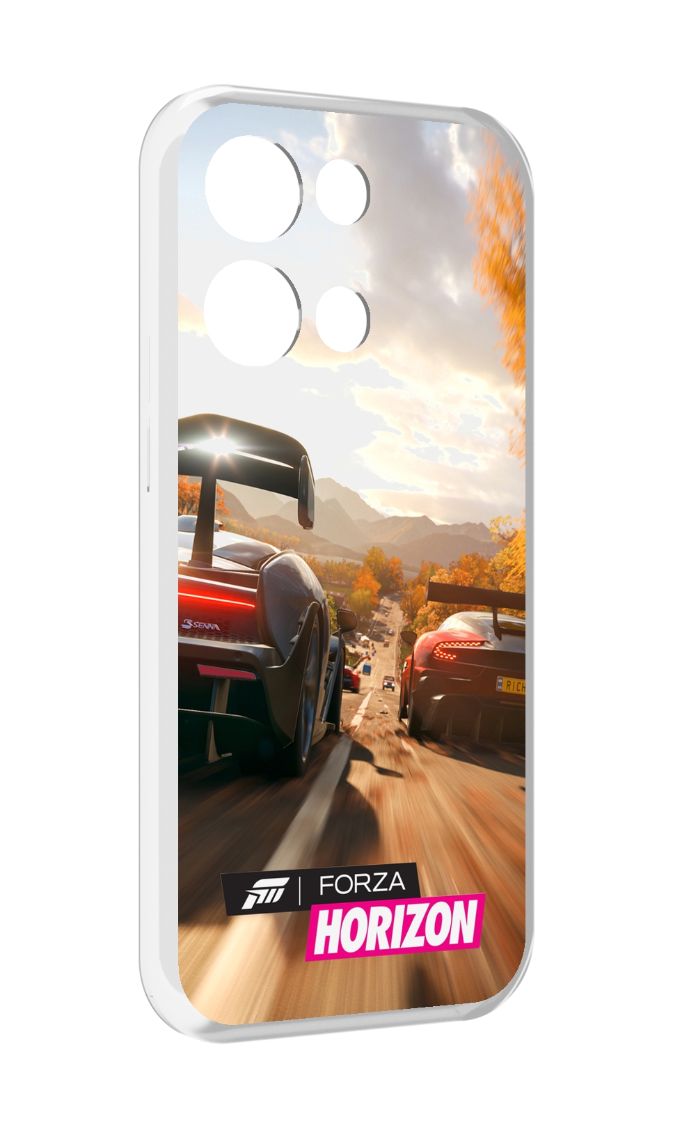 

Чехол MyPads Forza Horizon для OPPO Reno8 Pro, Прозрачный, Tocco