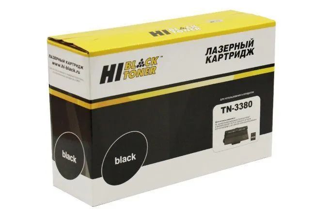

Тонер-картридж для лазерного принтера Hi-Black TN-3380 черный, TN-3380