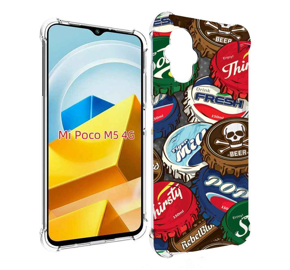 

Чехол MyPads Tocco для Xiaomi M5 крышки от баночек, Прозрачный, Tocco