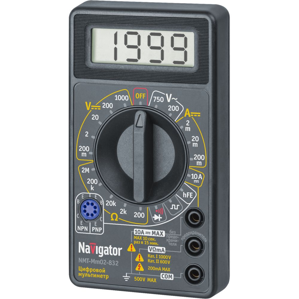 

Мультиметр Navigator NMT-Mm02-832 82 431