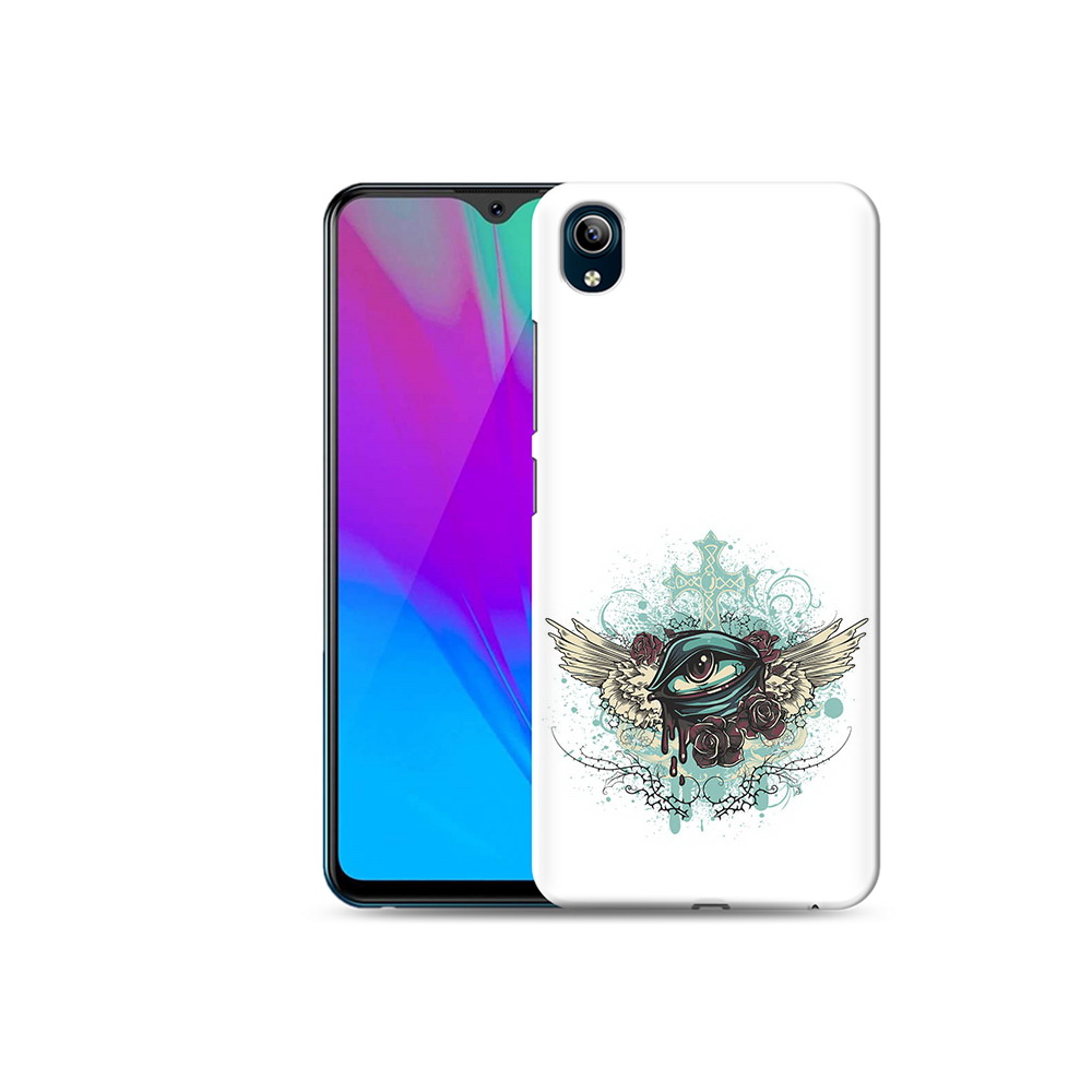 

Чехол MyPads Tocco для Vivo Y91C плачущий глаз с крыльями (PT156610.438.544), Прозрачный, Tocco