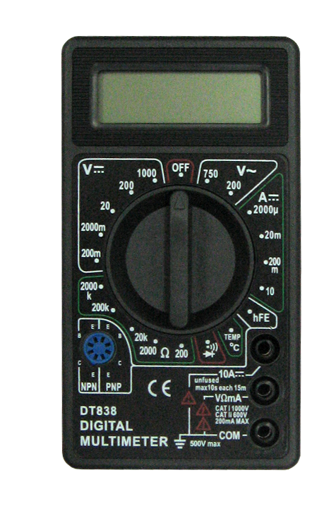 

Мультиметр DT 838