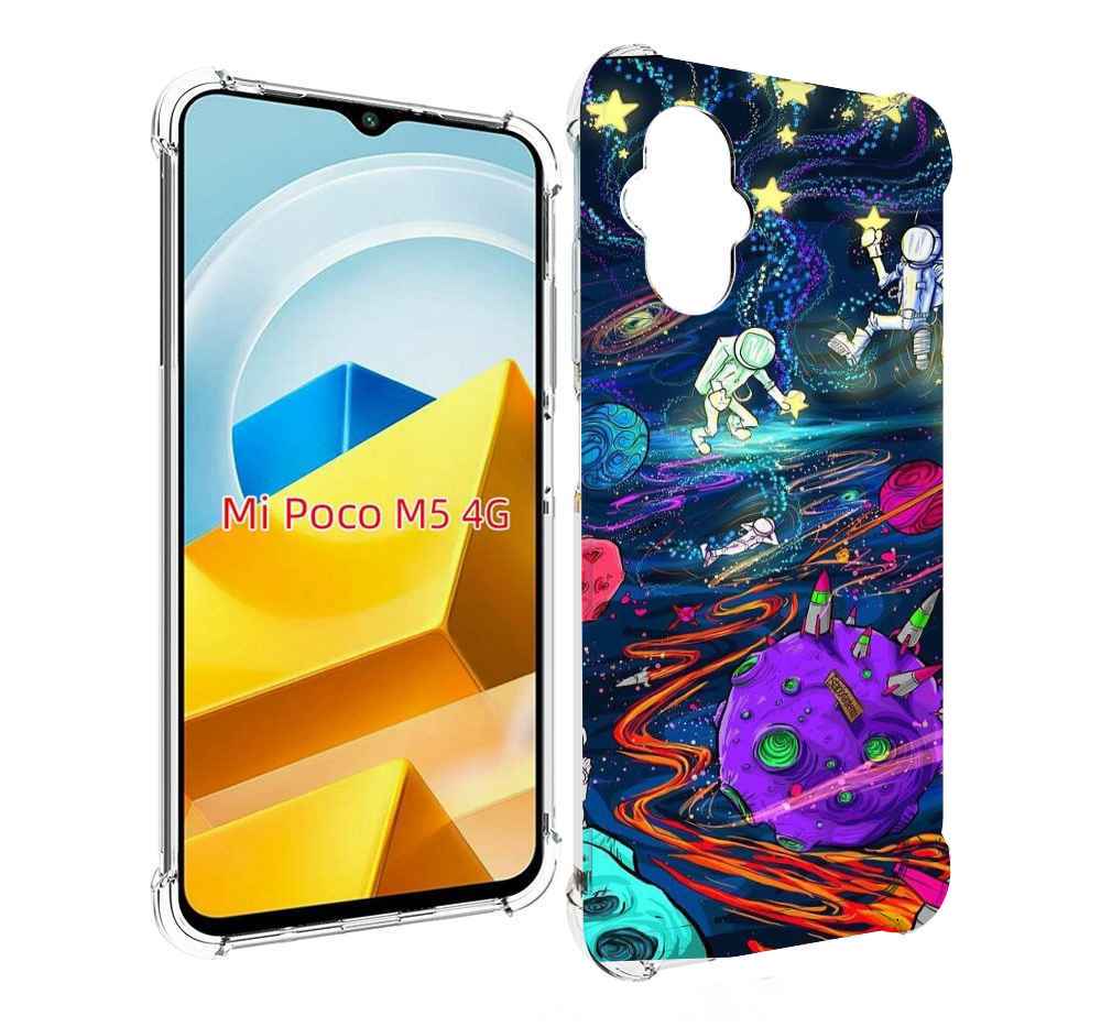 

Чехол MyPads Tocco для Xiaomi M5 красочный космос, Прозрачный, Tocco