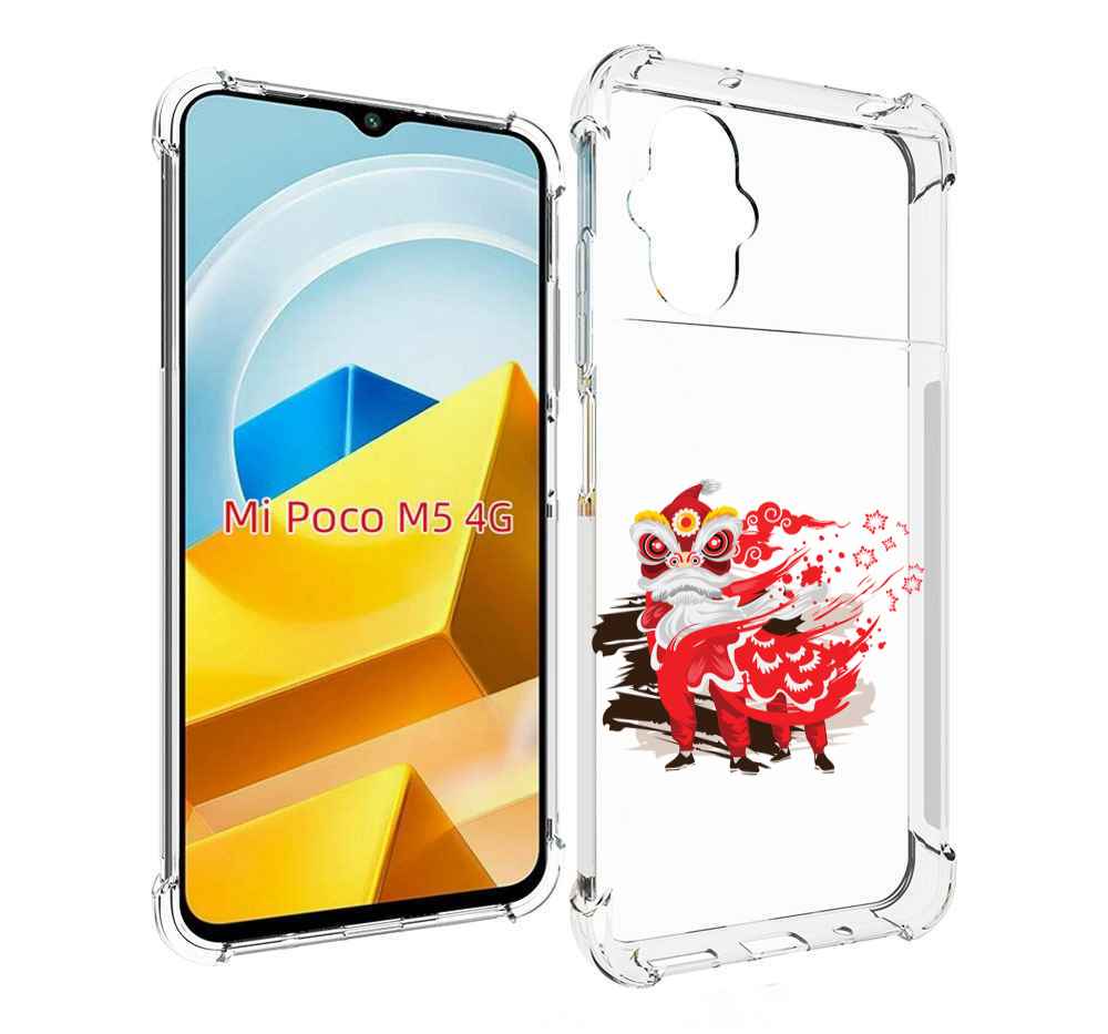

Чехол MyPads Tocco для Xiaomi M5 красный-карнавал, Прозрачный, Tocco