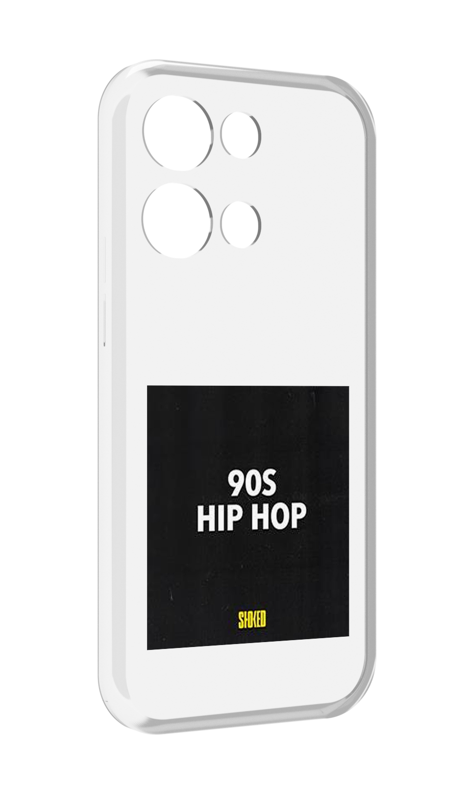 

Чехол MyPads Eazy-E 90S Hip Hop для OPPO Reno8 Pro, Прозрачный, Tocco