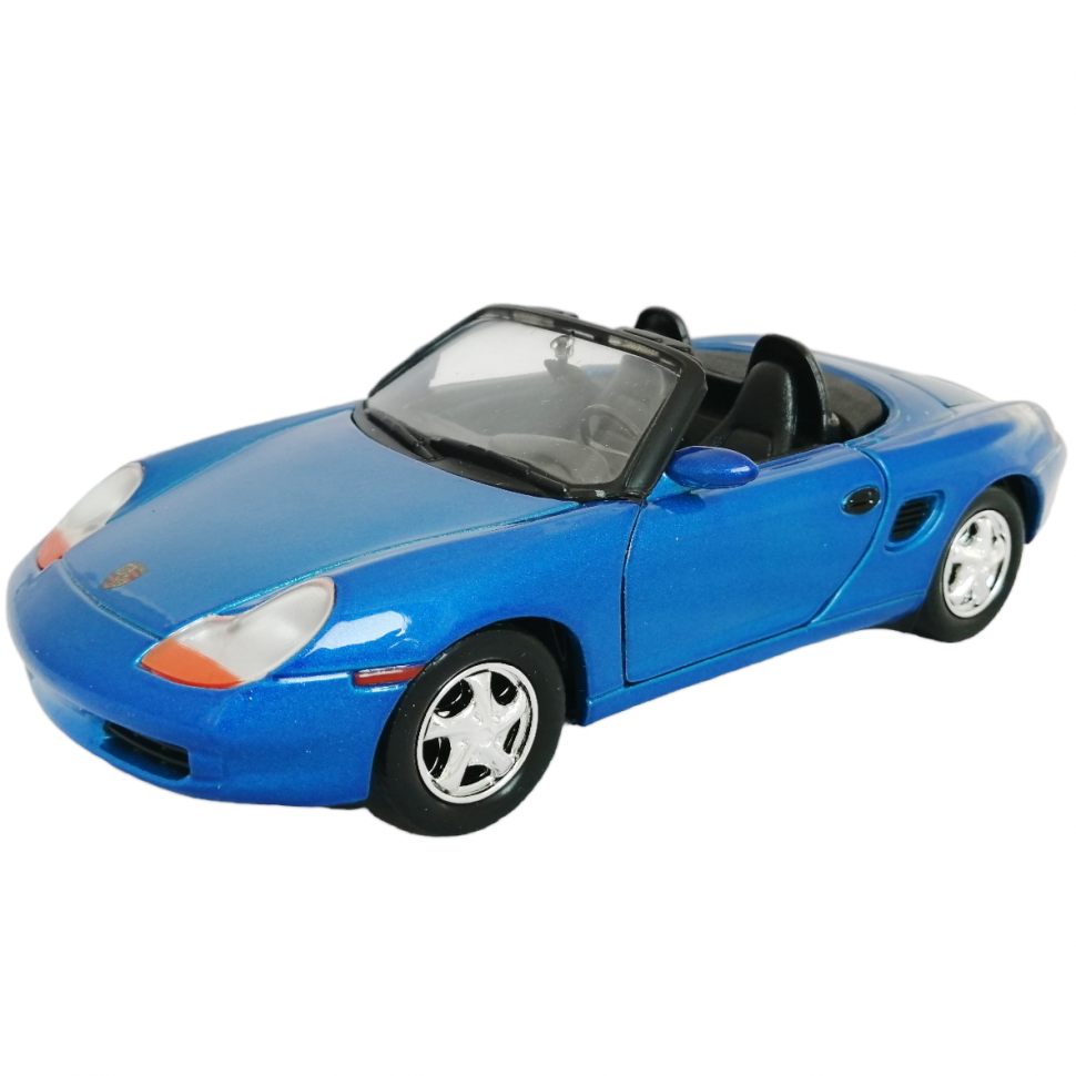 

Коллекционная модель автомобиля MOTORMAX Porsche Boxster, масштаб 1:24, 73226, Желтый;синий