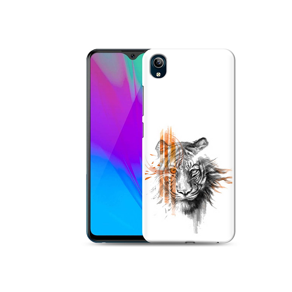 

Чехол MyPads Tocco для Vivo Y91C огненный тигр (PT156610.438.526), Прозрачный, Tocco