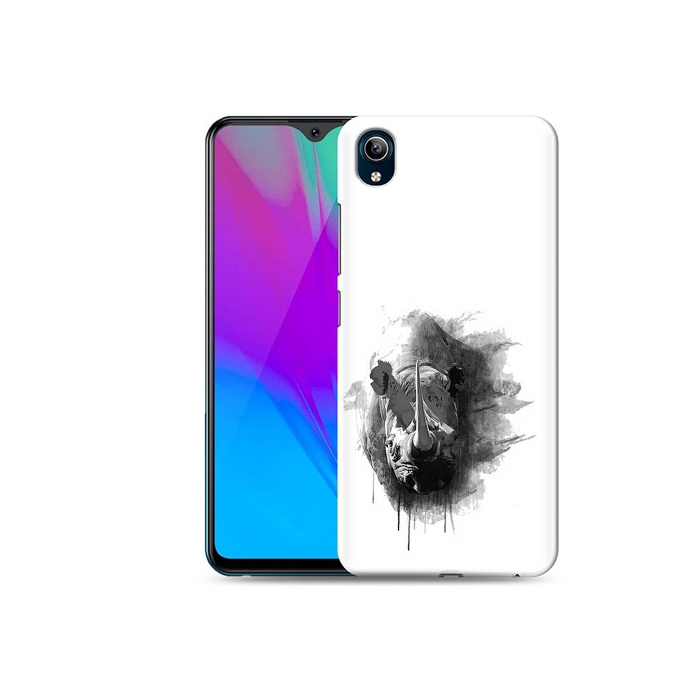 

Чехол MyPads Tocco для Vivo Y91C носорог (PT156610.438.523), Прозрачный, Tocco