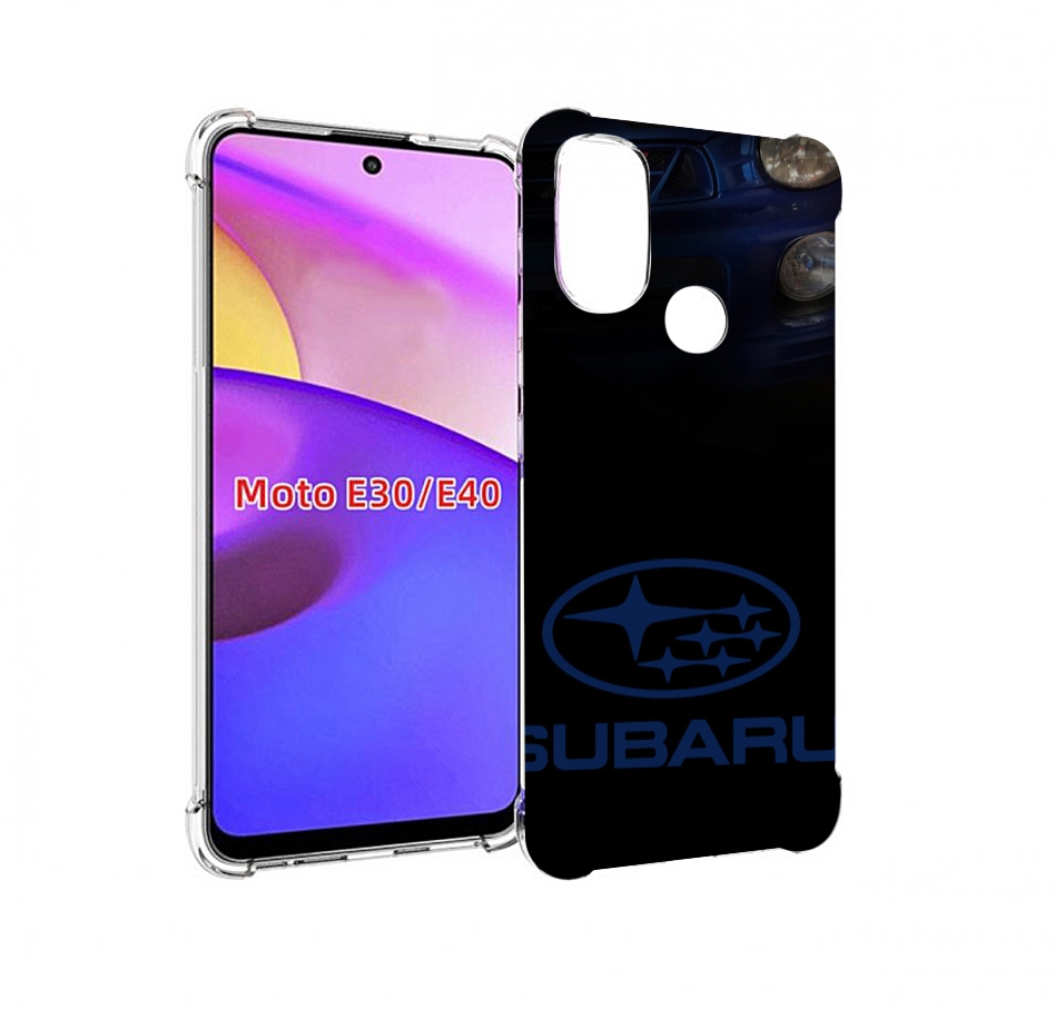 

Чехол бампер MyPads subaru субару 3 для Motorola Moto E30., Прозрачный, Tocco