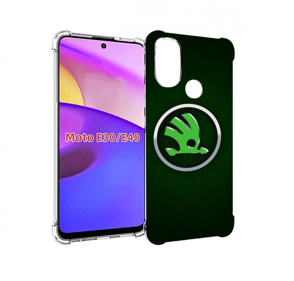 

Чехол бампер MyPads skoda-шкода-3 мужской для Motorola Moto E30., Прозрачный, Tocco