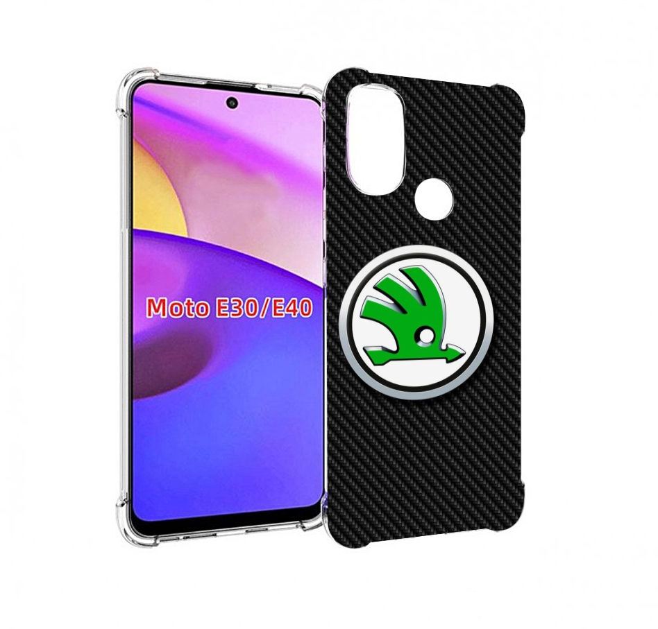 

Чехол бампер MyPads skoda шкода 2 для Motorola Moto E30., Прозрачный, Tocco