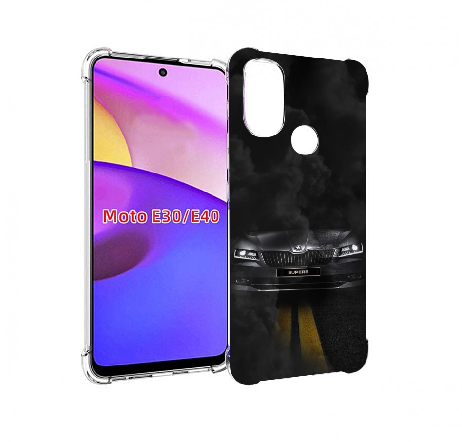 

Чехол бампер MyPads skoda шкода 1 для Motorola Moto E30., Прозрачный, Tocco