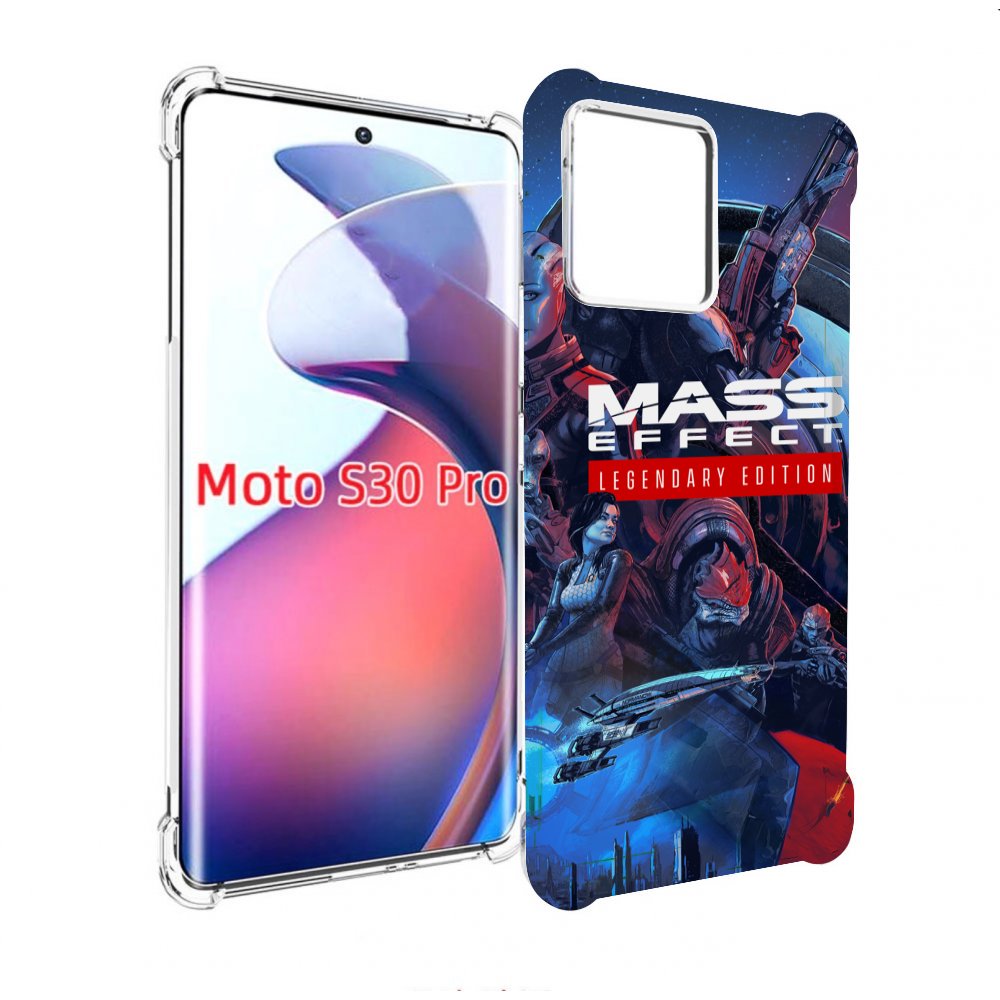 

Чехол MyPads Mass Effect Legendary Edition для Motorola Moto S30 Pro, Прозрачный, Tocco