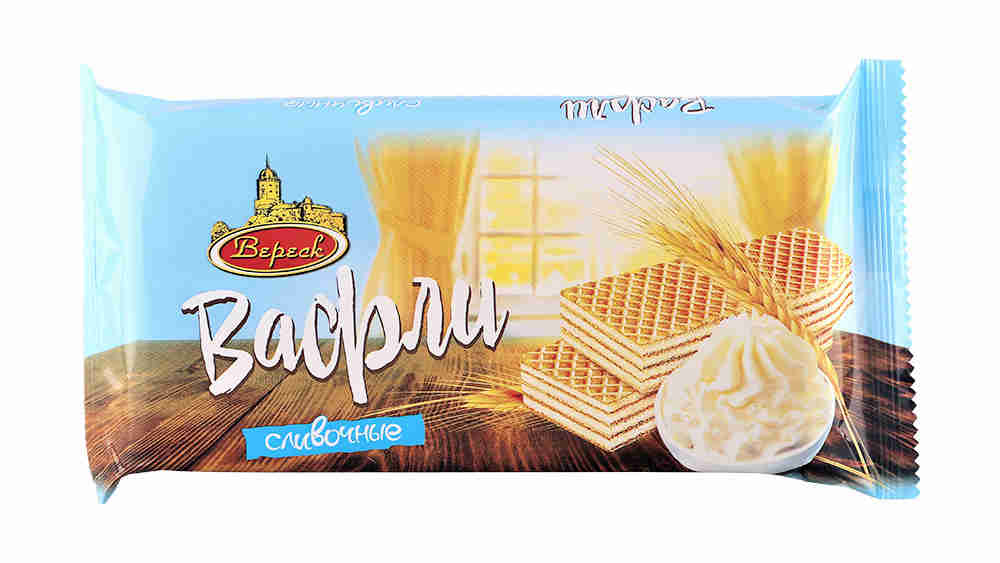 

Вафли Вереск Сливочные 105 г