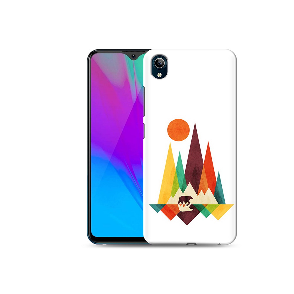 

Чехол MyPads Tocco для Vivo Y91C нарисованные горы с медведем (PT156610.438.506), Прозрачный, Tocco
