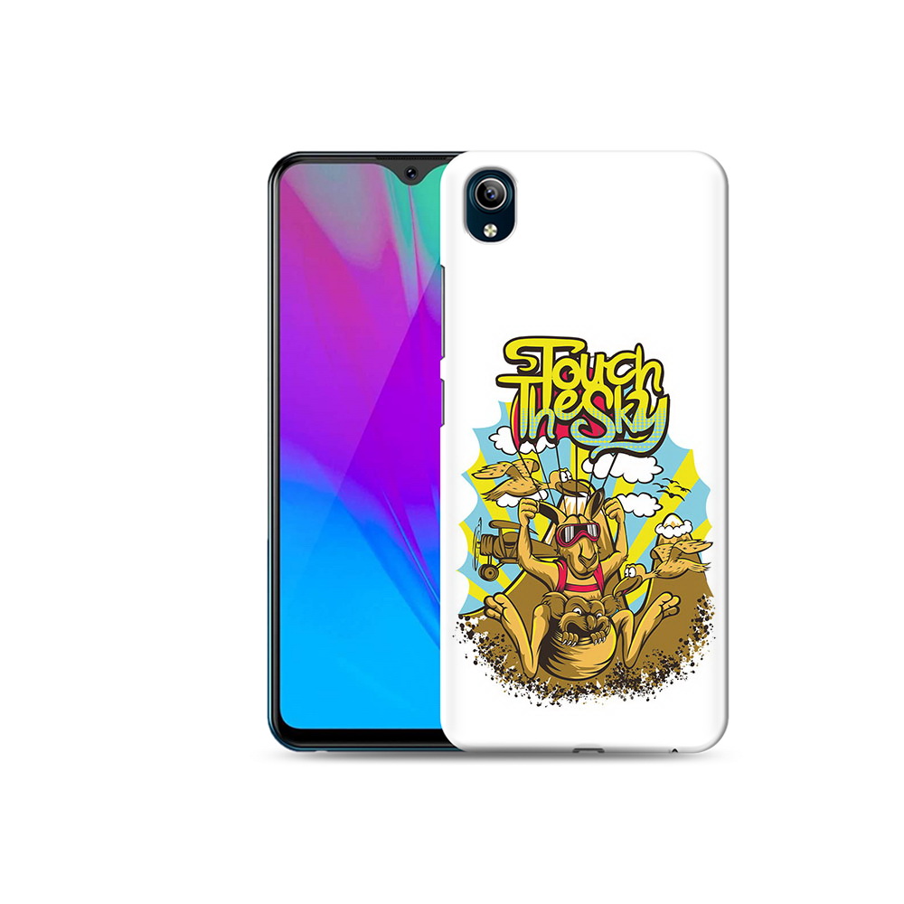 

Чехол MyPads Tocco для Vivo Y91C нарисованное кенгуру комикс (PT156610.438.505), Прозрачный, Tocco