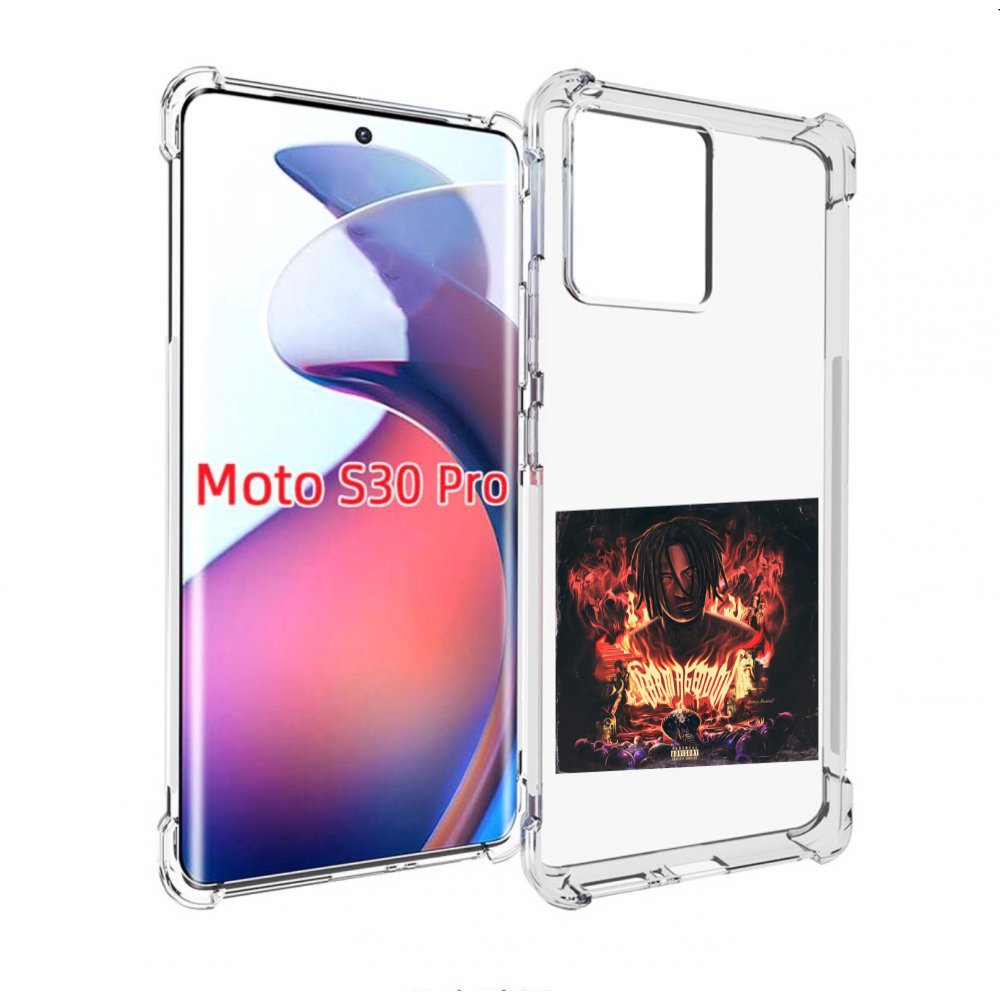 

Чехол MyPads Karmageddon Kizaru для Motorola Moto S30 Pro, Прозрачный, Tocco