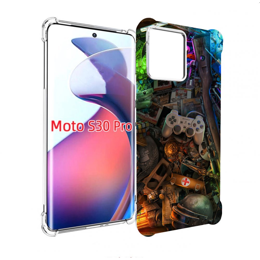 

Чехол MyPads JlaMBcPa6eM для Motorola Moto S30 Pro, Прозрачный, Tocco