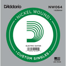 

Струна для электрогитары DAddario NW064 Nickel Wound, NW064 Nickel Wound